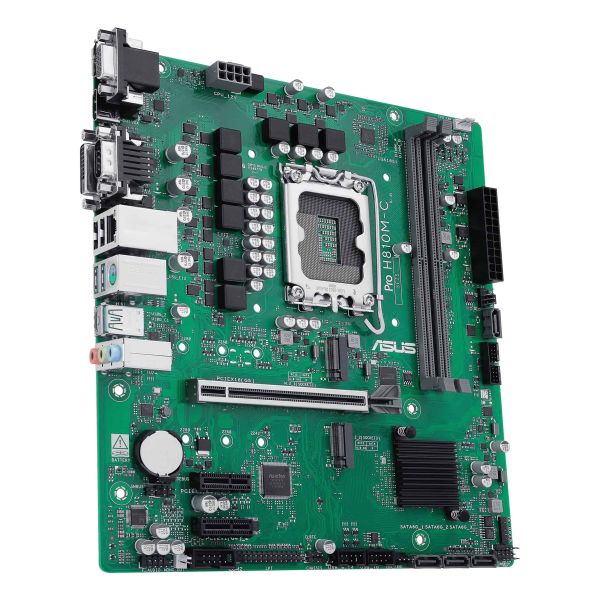 ASUS PRO H810M-C-CSM Intel H810 LGA 1851 (Socket V1) micro ATX (90MB1KHP-M0EAYC)