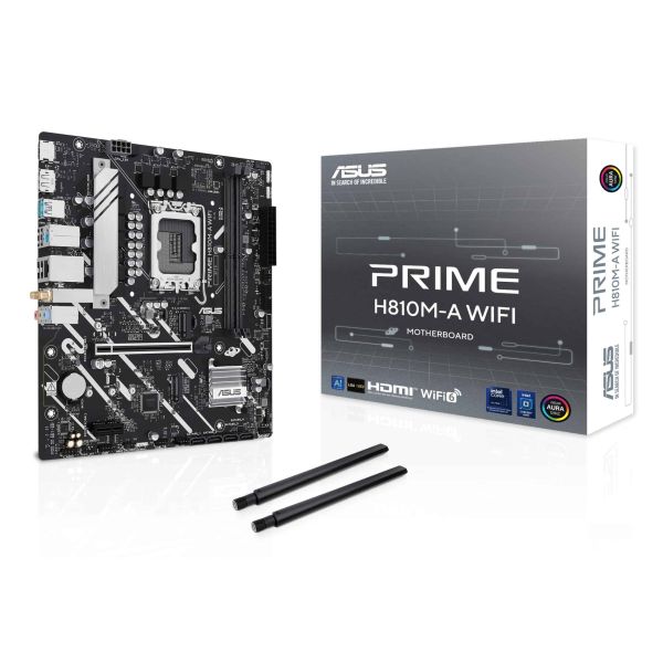 ASUS PRIME H810M-A WIFI Intel H810 LGA 1851 (Socket V1) micro ATX (90MB1KJ0-M0EAY0)