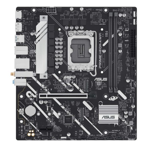 ASUS PRIME H810M-A WIFI Intel H810 LGA 1851 (Socket V1) micro ATX (90MB1KJ0-M0EAY0)