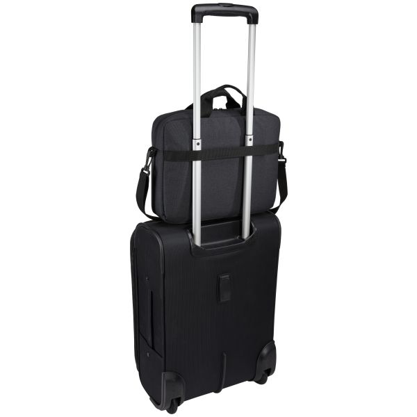 Case Logic Huxton HUXA-213 Black 33,8 cm (13.3") Aktetas Zwart (3204647)