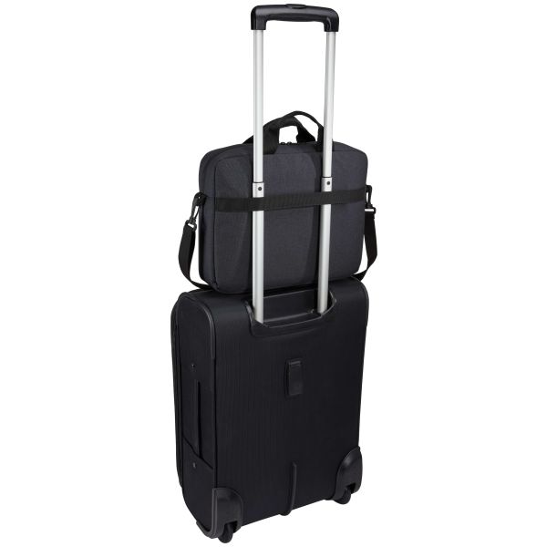 Case Logic Huxton HUXA-213 Black 33,8 cm (13.3") Aktetas Zwart (3204647)