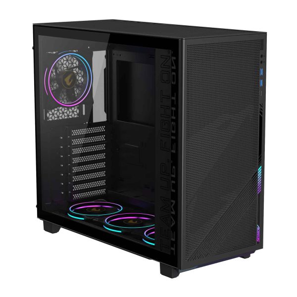 GIGABYTE C400 Midi Tower Zwart (GB-AC400G) GIGABYTE C400 Midi Tower Zwart (GB-AC400G)