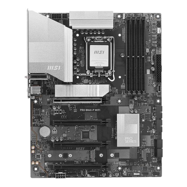 MSI PRO B860-P WIFI moederbord Intel B860 LGA 1851 (Socket V1) ATX (7E41-001R)
