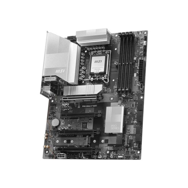 MSI PRO B860-P WIFI moederbord Intel B860 LGA 1851 (Socket V1) ATX (7E41-001R)