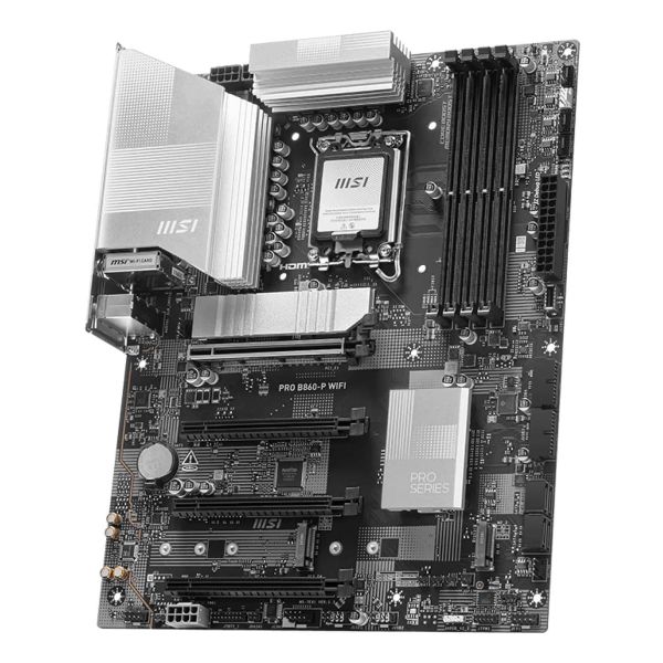 MSI PRO B860-P WIFI moederbord Intel B860 LGA 1851 (Socket V1) ATX (7E41-001R)