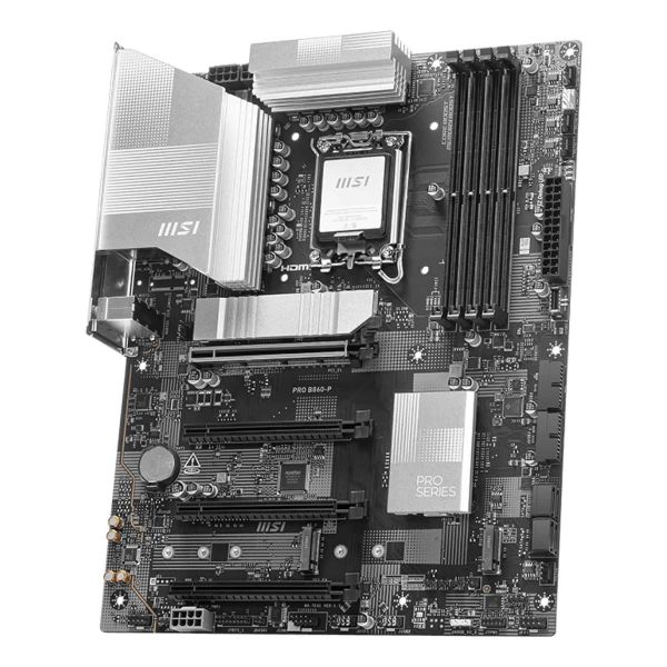 MSI PRO B860-P moederbord Intel B860 LGA 1851 (Socket V1) ATX (7E41-002R)  MSI PRO B860-P moederbord Intel B860 LGA 1851 (Socket V1) ATX (7E41-002R)