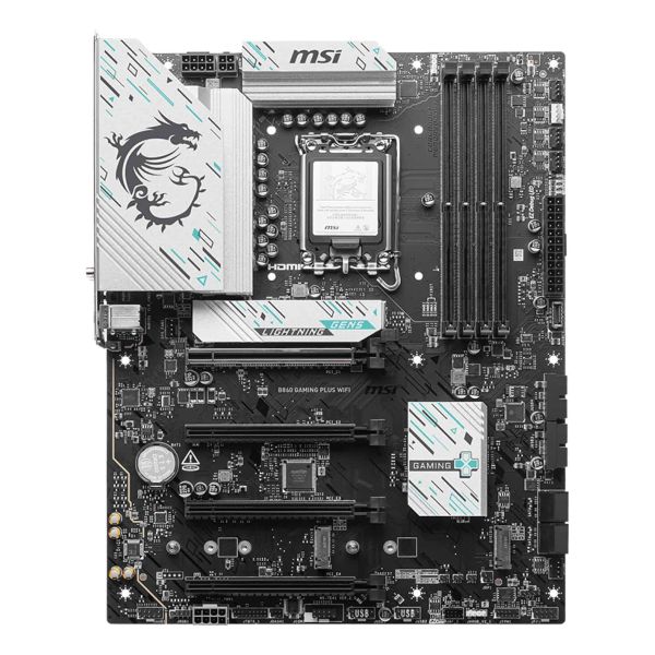 MSI B860 GAMING PLUS WIFI moederbord Intel B860 LGA 1851 (Socket V1) ATX (7E41-003R)