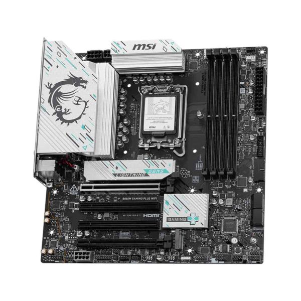 MSI B860M GAMING PLUS WIFI moederbord Intel B860 LGA 1851 (Socket V1) micro ATX (7E42-003R)