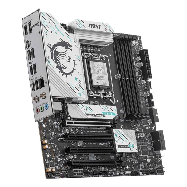 MSI B860M GAMING PLUS WIFI moederbord Intel B860 LGA 1851 (Socket V1) micro ATX (7E42-003R)