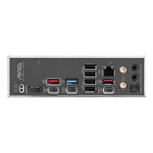 MSI MAG B850 TOMAHAWK MAX WIFI moederbord AMD B850 Socket AM5 ATX (7E62-002R)