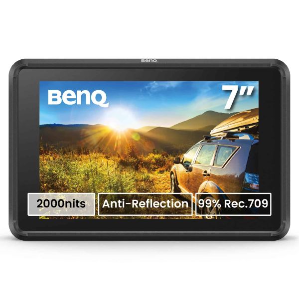 BenQ PVS7 17,8 cm (7") Zwart 1920 x 1080 Pixels LED backlight (9H.LMDLD.DBA) BenQ PVS7 17,8 cm (7") Zwart 1920 x 1080 Pixels LED backlight (9H.LMDLD.DBA)