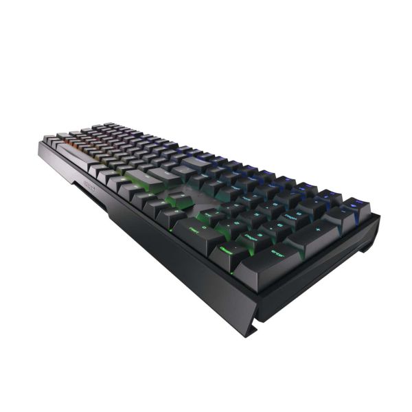 CHERRY MX 3.0S Wireless RGB toetsenbord Gamen RF-draadloos + Bluetooth QWERTY Amerikaans Engels Zwart (G80-3872LXAUS-2)