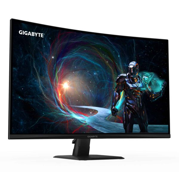 GIGABYTE GS32QCA LED display 80 cm (31.5") 2560 x 1440 Pixels Quad HD Zwart (GS32QCA)