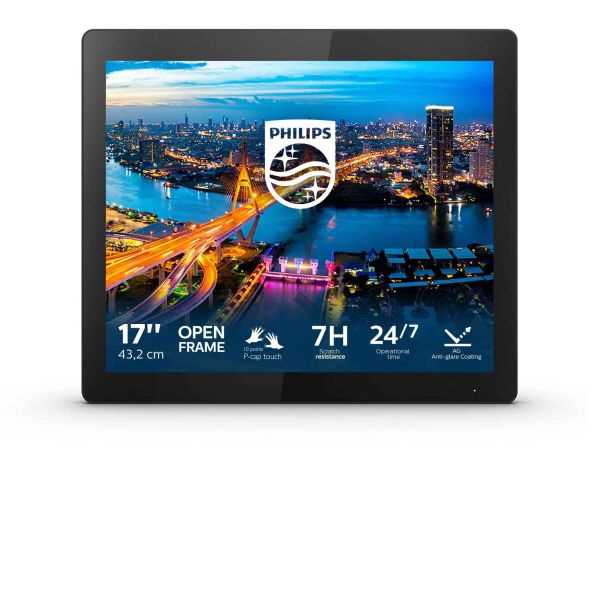 Philips B Line 172B1TFL/00 computer monitor 43,2 cm (17") 1280 x 1024 Pixels LED Touchscreen Zwart (172B1TFL/00)