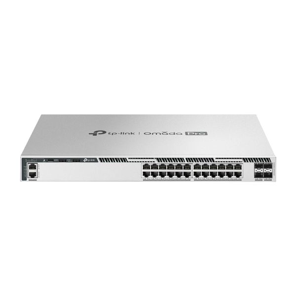 TP-Link Omada Pro S6500-24G4XF netwerk-switch Managed L3 Gigabit Ethernet (10/100/1000) 1U Grijs (S6500-24G4XF) TP-Link Omada Pro S6500-24G4XF netwerk-switch Managed L3 Gigabit Ethernet (10/100/1000) 1U Grijs (S6500-24G4XF)