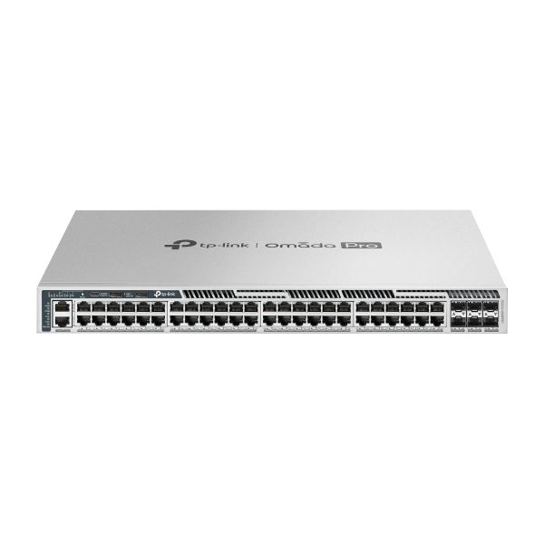 TP-Link Omada Pro S6500-48MPP6Y netwerk-switch Managed L3 2.5G Ethernet (100/1000/2500) Power over Ethernet (PoE) 1U Grijs (S6500-48MPP6Y) TP-Link Omada Pro S6500-48MPP6Y netwerk-switch Managed L3 2.5G Ethernet (100/1000/2500) Power over Ethernet (PoE) 1U Grijs (S6500-48MPP6Y)