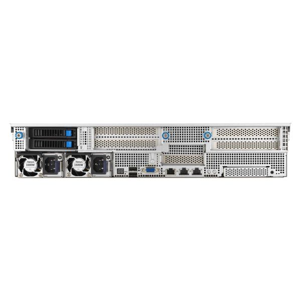 ASUS RS521A-E12-RS24U Socket SP5 Rack (2U) Zwart, Zilver (90SF03X1-M000R0)