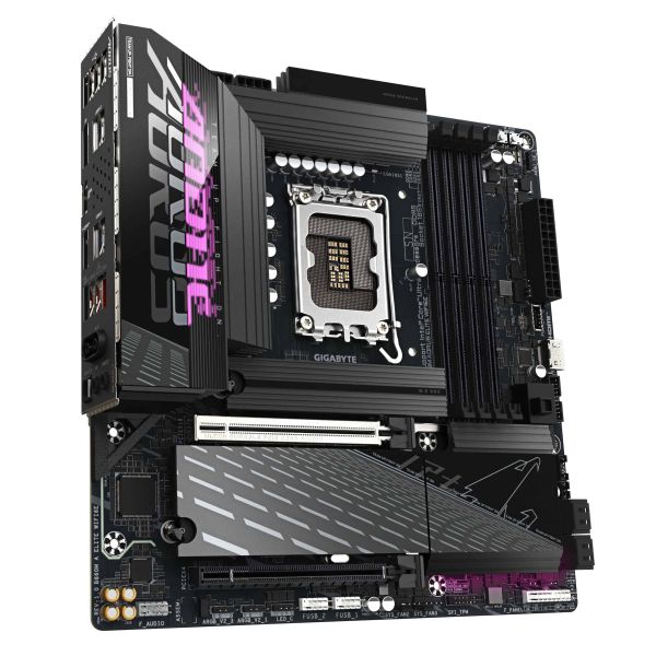 GIGABYTE B860M AORUS ELITE WIFI6E Intel B860 LGA 1851 (Socket V1) micro ATX (B860M A ELITE WIFI6E)