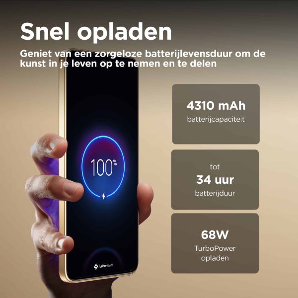 Motorola edge 50 Neo 16,1 cm (6.36") Dual SIM Android 14 5G USB Type-C 12 GB 512 GB 4310 mAh Crème (PB310005SE)