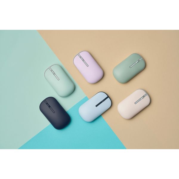 ASUS Marshmallow MD100 muis Kantoor Ambidextrous RF-draadloos + Bluetooth Optisch 1600 DPI (90XB07A0-BMU010)
