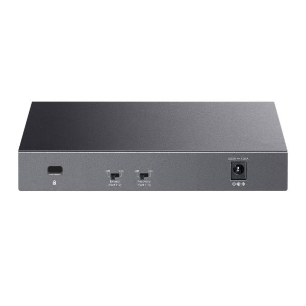 TP-Link LiteWave LS108GP netwerk-switch Unmanaged Gigabit Ethernet (10/100/1000) Power over Ethernet (PoE) Zwart (LS108GP)