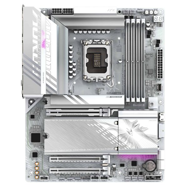 GIGABYTE B860 AORUS ELITE WIFI7 ICE Intel B860 LGA 1851 (Socket V1) ATX (B860 A ELITE WF7 ICE 1.0)