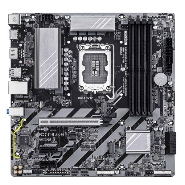 GIGABYTE B860M D3HP moederbord Intel B860 LGA 1851 (Socket V1) micro ATX (B860M D3HP 1.0)