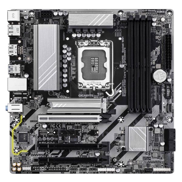 GIGABYTE B860M DS3H moederbord Intel B860 LGA 1851 (Socket V1) micro ATX (B860M DS3H 1.0)