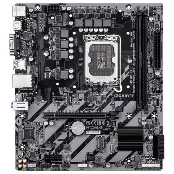 GIGABYTE H810M H moederbord Intel H810 LGA 1851 (Socket V1) micro ATX (H810M H)
