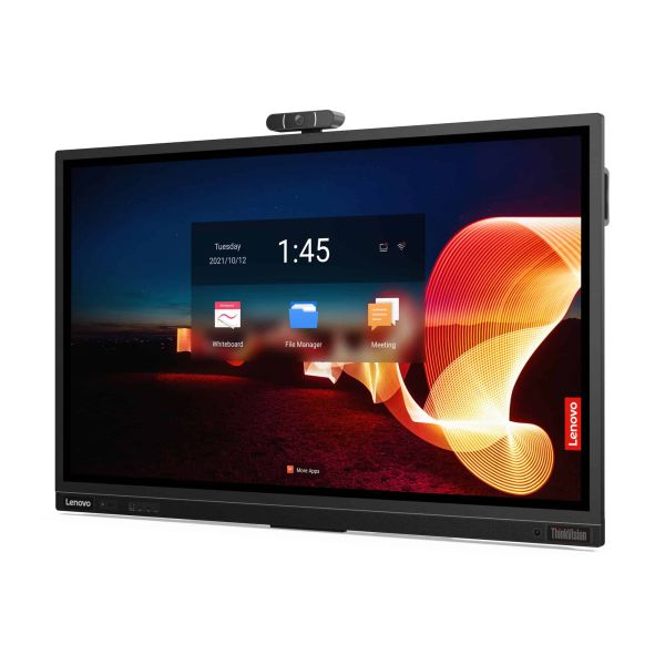 Lenovo T65 Digitale signage flatscreen 165,1 cm (65") LED Wifi 400 cd/m² 4K Ultra HD Zwart Touchscreen Type processor Android 9 (62F3WA1CEK)