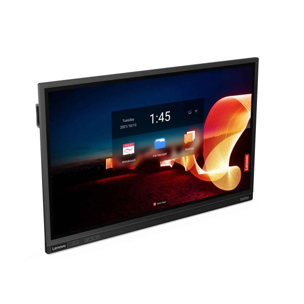 Lenovo T65 Digitale signage flatscreen 165,1 cm (65") LED Wifi 400 cd/m² 4K Ultra HD Zwart Touchscreen Type processor Android 9 (62F3WA1CEK)