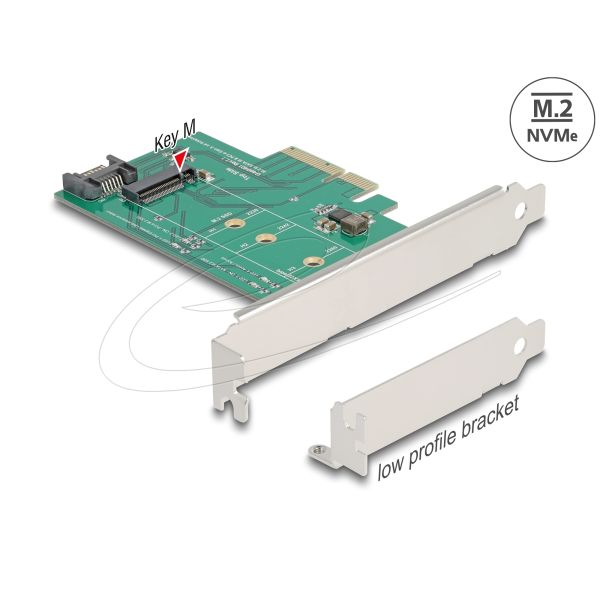 Delock PCIe x4 Adapter voor M.2 NVMe (89381)