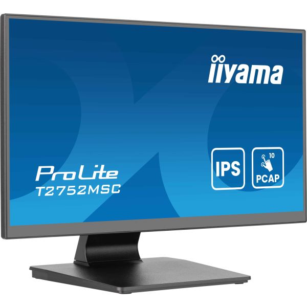 iiyama ProLite T2752MSC-B1AG computer monitor 68,6 cm (27") 1920 x 1080 Pixels Full HD LED Touchscreen Zwart (T2752MSC-B1AG)