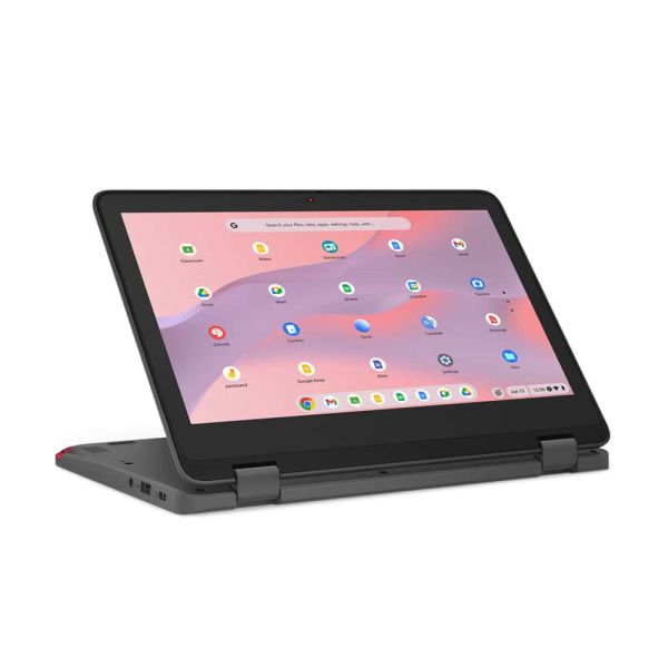 Lenovo 300e Yoga Chromebook MediaTek Kompanio 520 29,5 cm (11.6") Touchscreen HD 4 GB LPDDR4x-SDRAM 32 GB eMMC Wi-Fi 6 (802.11ax) ChromeOS Grijs (82W2000CMH)