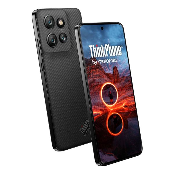 Motorola ThinkPhone25 16,1 cm (6.36") Dual SIM Android 14 5G USB Type-C 8 GB 256 GB 4310 mAh Zwart (PB5W0001SE)