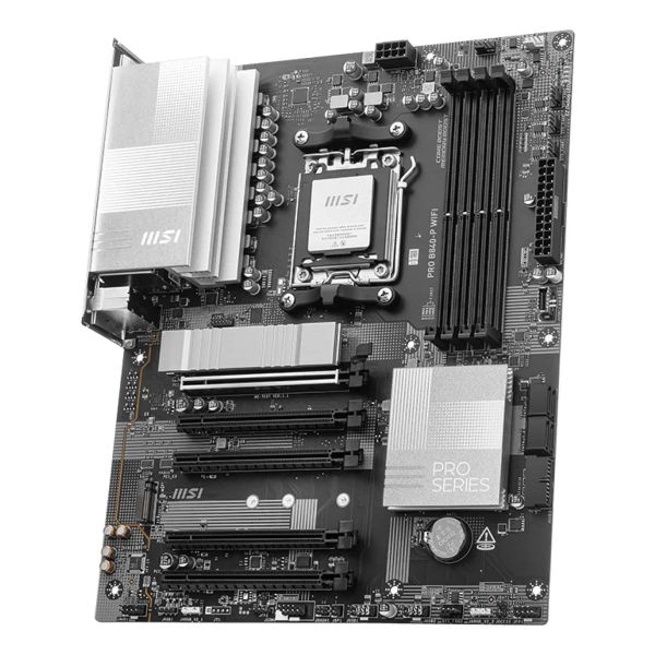 MSI PRO B840-P WIFI moederbord AMD B840 Socket AM5 ATX (PRO B840-P WIFI)  MSI PRO B840-P WIFI moederbord AMD B840 Socket AM5 ATX (PRO B840-P WIFI)