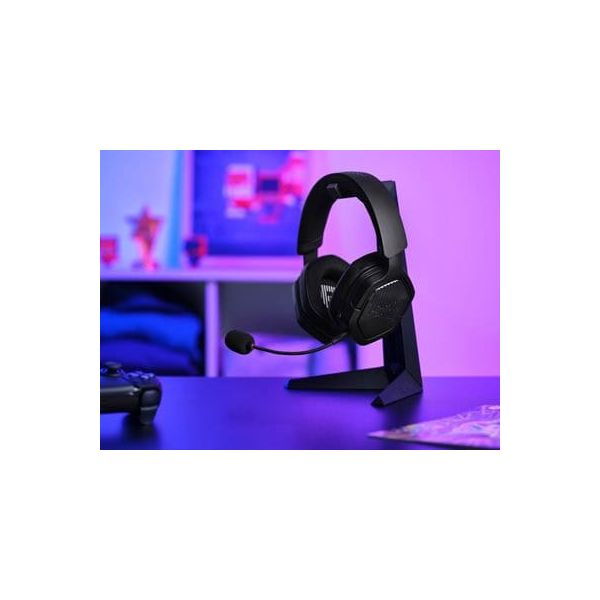 Trust GXT 493 Carus Gaming Headset - Draadloze gamingheadset – Bluetooth en USB verbinding – Afneembare microfoon – Zwart (25491)