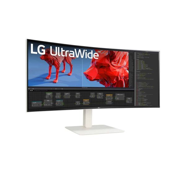 LG 38BR85QC-W computer monitor 96,5 cm (38") 3840 x 1600 Pixels UltraWide Quad HD+ LCD Wit (38BR85QC-W.AEU)