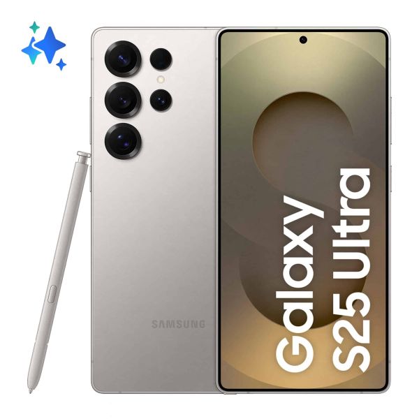 Samsung Galaxy S25 Ultra 17,5 cm (6.9") Dual SIM Android 15 5G USB Type-C 12 GB 256 GB 5000 mAh Grijs, Titanium (SM-S938BZTDEUB)