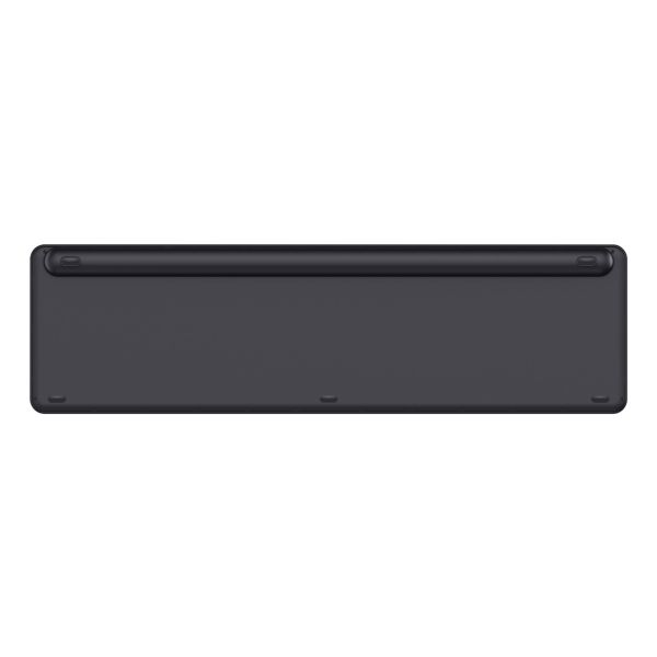 Trust Vaiya Draadloos Toetsenbord - Multi-device toetsenbord – QWERTY US-indeling – USB en Bluetooth – Zwart (25511)