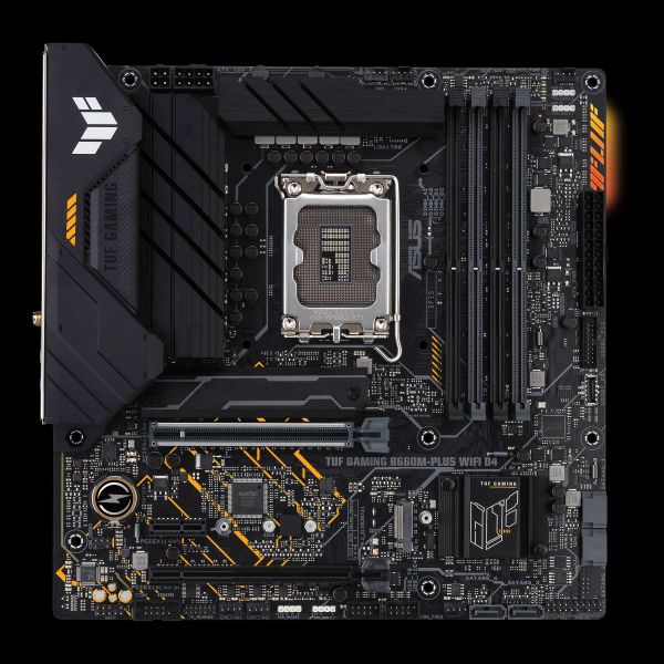 ASUS TUF GAMING B660M- PLUS WIFI D4 Intel B660 LGA 1700 micro ATX (90MB1930-M0EAY0) ASUS TUF GAMING B660M- PLUS WIFI D4 Intel B660 LGA 1700 micro ATX (90MB1930-M0EAY0)