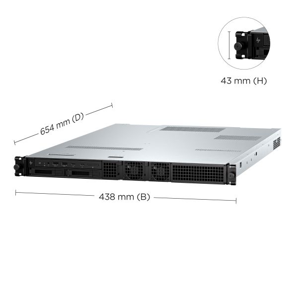 HP Z4 Rack G5 Intel® Xeon® W w3-2425 32 GB DDR5-SDRAM 1 TB SSD NVIDIA Quadro RTX 4000 Windows 11 Pro Rekgemonteerd chassis Workstation Zwart (5E8U8EA#ABH)