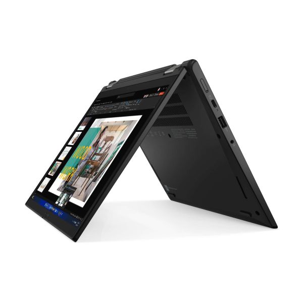 Lenovo ThinkPad L13 2-in-1 Gen 5 (Intel) Intel Core Ultra 5 125U Hybride (2-in-1) 33,8 cm (13.3") Touchscreen WUXGA 16 GB LPDDR5-SDRAM 512 GB SSD Wi-Fi 6E (802.11ax) Windows 11 Pro Zwart (21LM001JMH)