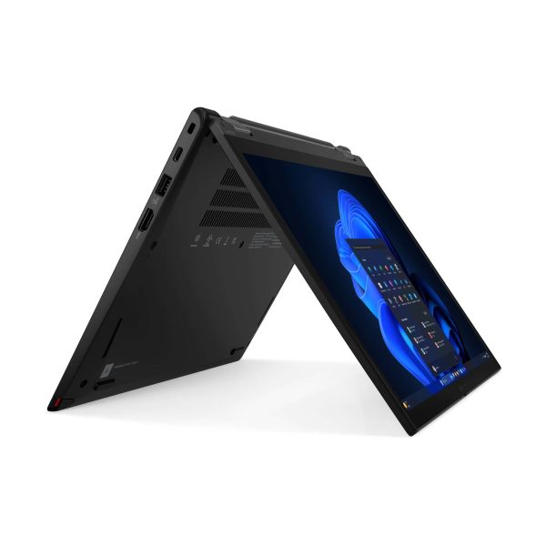 Lenovo ThinkPad L13 2-in-1 Gen 5 (Intel) Intel Core Ultra 5 125U Hybride (2-in-1) 33,8 cm (13.3") Touchscreen WUXGA 16 GB LPDDR5-SDRAM 512 GB SSD Wi-Fi 6E (802.11ax) Windows 11 Pro Zwart (21LM001JMH)