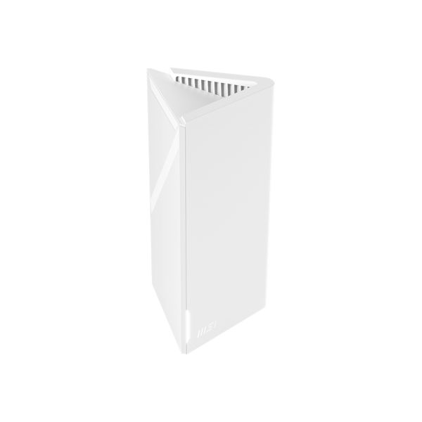 MSI Roamii BE Lite Mesh System 2-pack Dual-band (2.4 GHz / 5 GHz) Wi-Fi 7 (802.11be) Wit 3 Intern (302-8ZD20EE-000)
