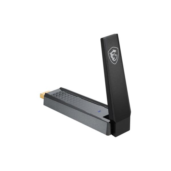 MSI AX1800 WiFi USB Adapter interfacekaart/-adapter USB 2.0 (302-8ZE00XE-000) MSI AX1800 WiFi USB Adapter interfacekaart/-adapter USB 2.0 (302-8ZE00XE-000)