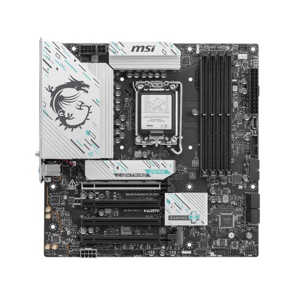 MSI B860M GAMING PLUS WIFI moederbord Intel B860 LGA 1851 (Socket V1) micro ATX (B860MGAMINGPLUSWIF)