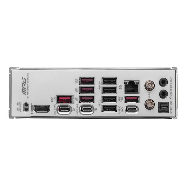 MSI MPG X870E EDGE TI WIFI moederbord AMD X870E Socket AM5 ATX (MPGX870EEDGETIWIFI)