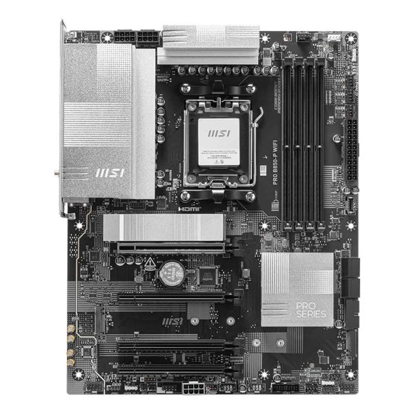 MSI PRO B850-P WIFI moederbord AMD B850 Socket AM5 ATX (PRO B850-P WIFI)  MSI PRO B850-P WIFI moederbord AMD B850 Socket AM5 ATX (PRO B850-P WIFI)