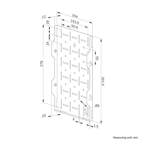 Neomounts AV hardware rek (AWL05-750BL)